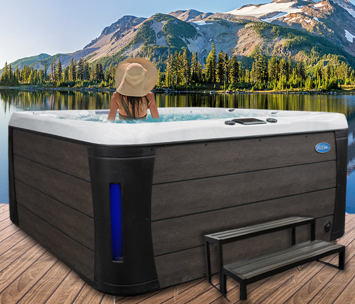 Calspas hot tub being used in a family setting - hot tubs spas for sale Aliso Viejo